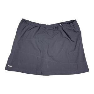 Outdoor research women’s size 14 grey athletic skort hiking casual stretchy